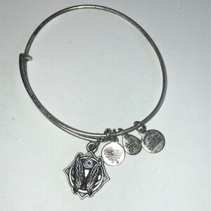 Alex And Ani Godspeed Bangle Charm Bracelet